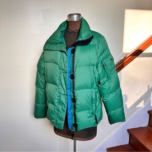 LL Bean Goosedown Puffer Coat with Removable Hood
